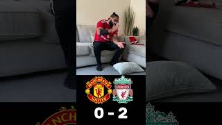 Manchester United 03 Liverpool  Diaz 2nd Goal Reaction  ANGRY Man United Fan Reaction 😡 [upl. by Annoid]