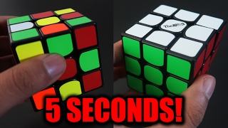 How to Solve a Rubiks Cube in 5 Seconds 🔥 [upl. by Cordula]