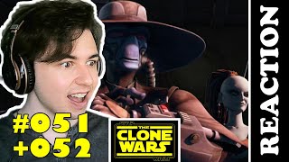 MORE CAD BANE ACTION AND A NEW JEDI Star Wars Clone Wars 51  52 1x223x09 Reaction [upl. by Solegnave359]