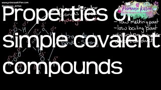 Properties of simple covalent compounds  Revision for ALevel Chemistry [upl. by Neri231]