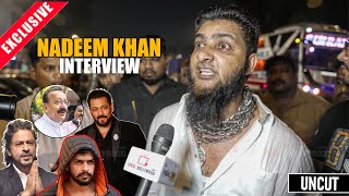 UNCUT  Nadeem Khan  Exclusive Interview  Salman Khan Shah Rukh Khan Baba Siddique Lawrence [upl. by Elo]