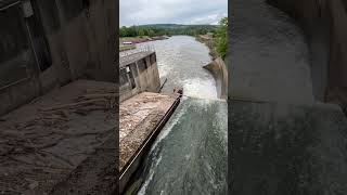 Staustufe Dillingen nach dem Hochwasser 2 [upl. by Hajan]