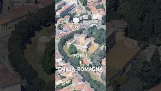 Forlì EmiliaRomagna 🇮🇹 Vista Aerea • Google Earth [upl. by Elehcir]