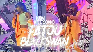 Fatou BlackswanOfficial201016 Highlight Focus At waterbomb Dubai [upl. by Enilauqcaj693]