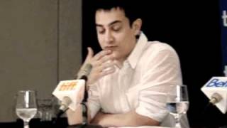 Dhobi Ghat Aamir Khan At The Toronto TIFF Press Conference  Sept 12 2010 [upl. by Daffie550]