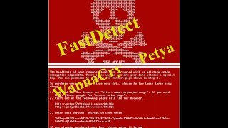 Petya WannaCry ua ErpressungsTrojaner schlagen zu  FastDetect  Pentest [upl. by Cressler290]