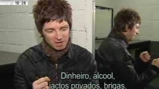 Noel Gallagher  Interview Brussels 2009 [upl. by Terina]