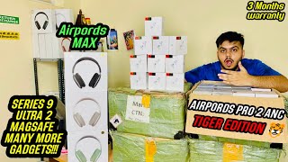 AirPods Pro 2 Master Clone amp Airpods Max🔥 Tiger edition 🐉 With 100 ANC GPS amp WIRELESS CHARGING [upl. by Cate]