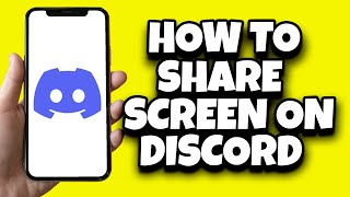 How To Share Screen On Discord iPhone Guided Tutorial [upl. by Attenahs]