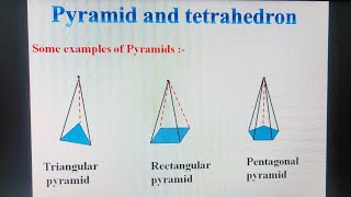 Pyramids and tetrahedron basic questions [upl. by Charleen]