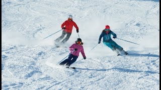 2018 SKI TESTS  Best Womens Piste Skis sponsored by SnowRock [upl. by Slaohcin750]