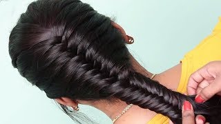 Quick amp Easy Hairstyles with FRENCH BRAID  Step By Step For Beginners  Hair style girl [upl. by Drol]