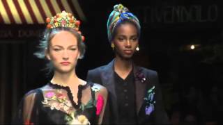 Dolce amp Gabbana Spring Summer 2016 Full Fashion Show [upl. by Furgeson737]