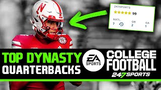 Top Freshmen QBs to Rebuild Dynasty in EA Sports College Football 25 🎮 🏈  Ohio State Nebraska TCU [upl. by Ahtebbat]