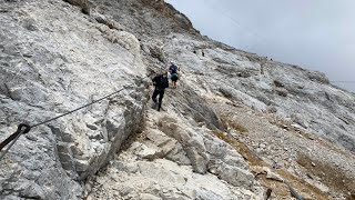 Wanderung auf die Zugspitze Über Partnachklamm Reintal Bayern Zugspitze Partnachklamm [upl. by Akin]