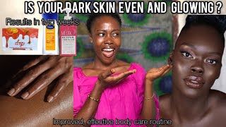 How to get an Attractive Even Glow Dark Complexion  Your guide to bronzed dark complexion [upl. by Haskel]