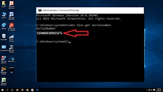 How to Check Laptop or PC Serial number or Product ID No Software [upl. by Otrebile]