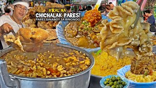 Viral na quotCHICHALAK PARESquot sa BINONDO  quotPares GINABOTquot sobrang DAMING KUMAKAIN dito [upl. by Nnylaj839]