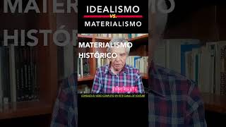 IDEALISMO Y MATERIALISMO ¿CONFRONTACIÓN filosofia historiadelafilosofia [upl. by Naxela]