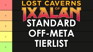 LCI Standard OffMeta Deck Tierlist  Magic the Gathering [upl. by Atiuqrahc]