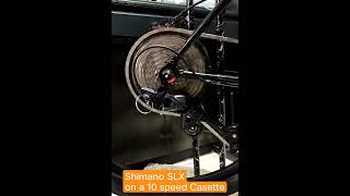 Shimano SLX Derailleur 12 speed on a 10 speed Cassette 🤔 [upl. by Lukash]