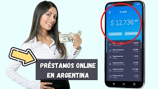 💰 5 APPS de PRÉSTAMOS PERSONALES RÁPIDOS en ARGENTINA 📲 ONLINE  Con DNI y CBU [upl. by Anilasor]