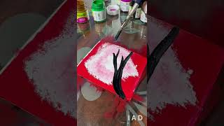 17 July 2024 heart water colour painting drawing shorts viral art painting heartpainting ￼ [upl. by Oisangi]