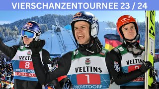 Skispringen Vierschanzentournee Wellinger Wahnsinn in Oberstdorf [upl. by Christmann]