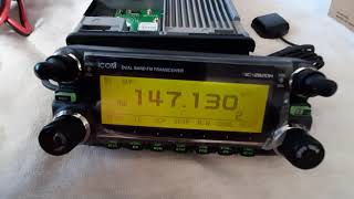 Icom IC2820H instalación UT123 [upl. by Socher]