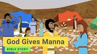 Bible story quotGod Gives Mannaquot  Kindergarten Year B Quarter 3 Episode 12  Gracelink [upl. by Tavish]