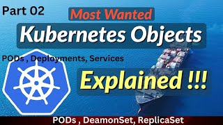 Kubernetes Objects  What is DaemonSet ReplicaSet in k8s  k8s for beginners  Day 04 [upl. by Dorison]