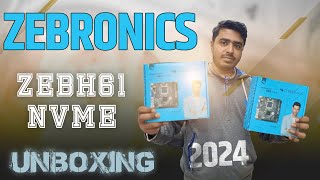 Zebronics H61 NVMe Motherboard Unboxing amp Review 2024 Ultimate Performance Unveiled [upl. by Rickard]