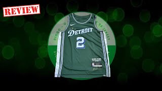 Regata NBA Detroit PISTONS  Swingman City Edition 2223  Jersey NBA  Review  BR [upl. by Dahcir]