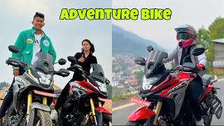 HONDA NX200 REVIEW WITH lakpasherpa1425  ADVENTURE BIKE  PRICE amp SPECIFICATIONS 😱 [upl. by Aicila200]