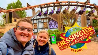 Chessington World Of Adventures Vlog March 2023 [upl. by Aryl]