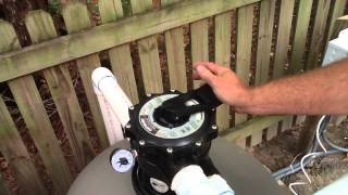 How to Service your Pool Pump and backwash your filter  Virginia Pools Ultimate Pools [upl. by Susann944]