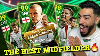 NEW BACKHAM EDGED CROSSING PACK OPENING  GAMEPLAY 🔥 eFootball 24 mobile [upl. by Karilla]