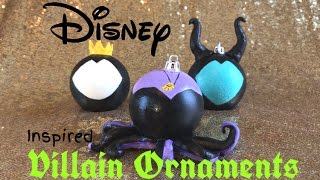 DIY Disney Christmas Ornaments  Revamp Your Dollar Tree Ornaments [upl. by Banebrudge401]