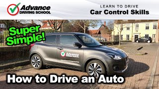 How To Drive An Automatic Car  Learn to drive Car control skills [upl. by Duffy]