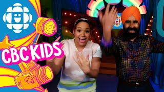 How To Bhangra Dance For Kids ft Gurdeep Pandher  CBC Kids [upl. by Ylrehs699]