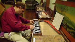 Original Hass Clavichord 1763 CPhEBach Poco Allegro from Prussian Sonata n° 1 [upl. by Nevar443]