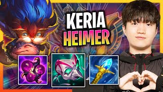 KERIA TRIES HEIMERDINGER SUPPORT IN SOLOQ  T1 Keria Plays Heimerdinger Support vs Gragas [upl. by Stevy305]