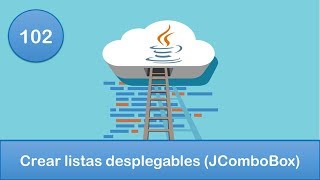 102 Programación en Java  Gráficas  Crear listas desplegables JComboBox [upl. by Leirza]