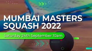 Mumbai Masters Squash 2022  Day 2 [upl. by Rikki986]