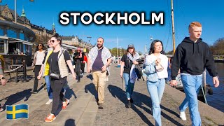 Walking in Stockholm Sweden  Spring 2024 🇸🇪 [upl. by Australia]