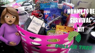 DOLLAR TREE MOMMY TO BE HOSPITAL SURVIVAL KIT [upl. by Oakley]