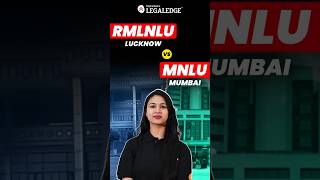 RMLNLU vs MNLU Mumbai Which Law School Wins ⚖️🤔 [upl. by Nuawtna]