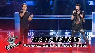 Fernando Daniel VS Pedro Santos  quotStory of my lifequot  Batalhas  The Voice Portugal [upl. by Ivgnout]