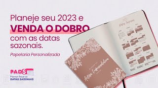 Planner Anual de Datas Sazonais  PADS  Natália Moura [upl. by Wes798]