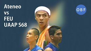 Ateneo vs FEU UAAP S68 2005 Round 2 [upl. by Boni]